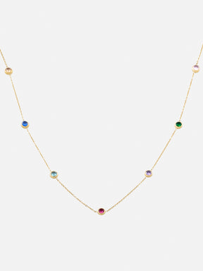 Rainbow Set（ Necklace+Earrings）