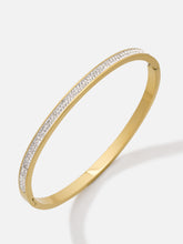 Minimalist White Zircon Bracele